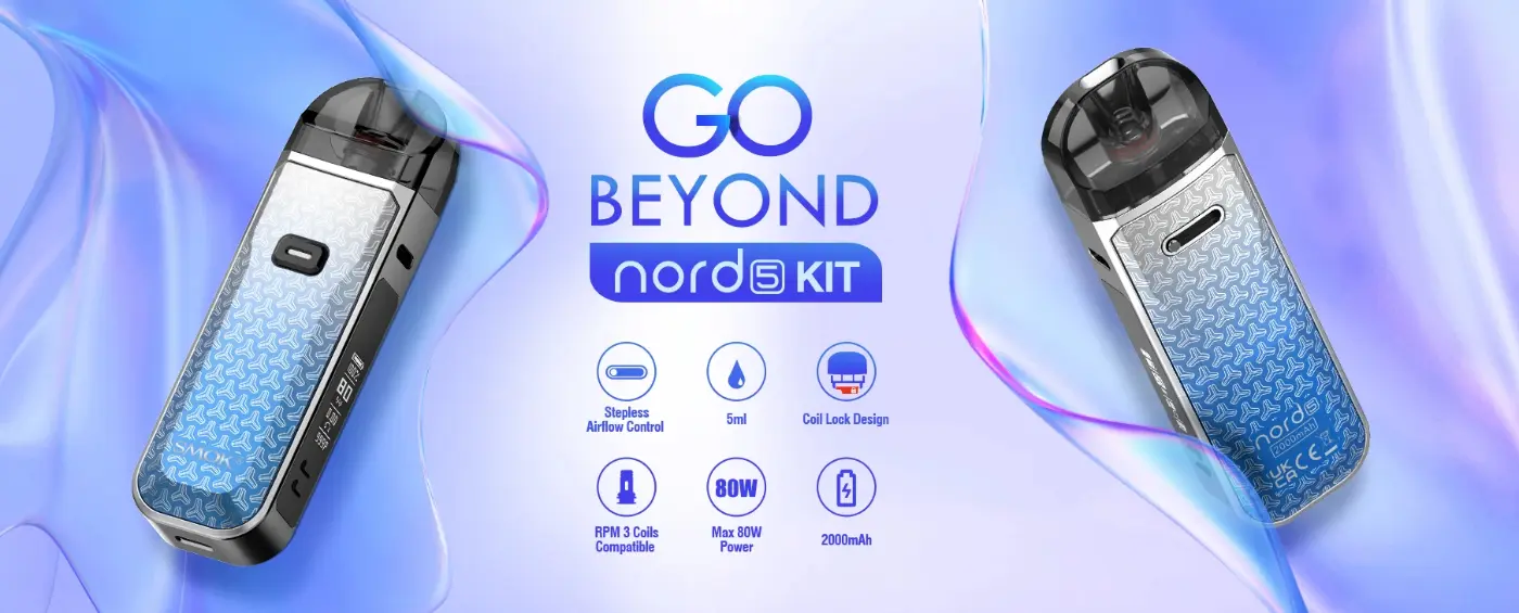 Smok Nord 5 Vape kit-Key Features