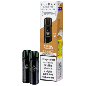 Snoow Tobacco Elf Bar 600 Prefilled Pods