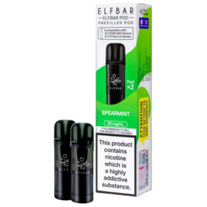 Spearmint Elf Bar 600 Prefilled Pods