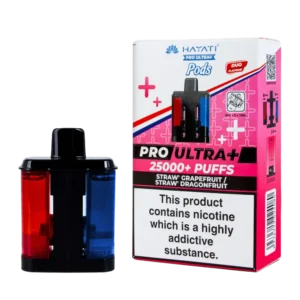 Straw Grapefruit & Straw Dragonfruit Hayati Pro Ultra Plus Refill Pack