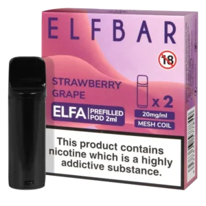 Strawberry Grape Elf Bar Elfa Prefilled Pod