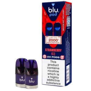 Strawberry Ice Blu Bar Prefilled Pod