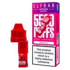 Strawberry Ice Elf Bar AF5500 Refill Pack