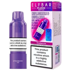 Strawberry Ice Elf Bar Plus 50 Refill Pod