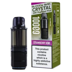 Strawberry Kiwi Bloody Bar Crystal 10K Refill Pack