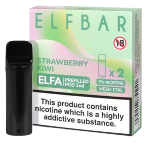 Strawberry Kiwi Elf Bar Elfa Prefilled Pod