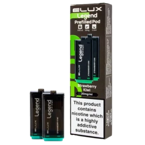 Strawberry Kiwi Elux Legend 1500 2in1 Prefilled Pods