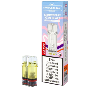 Strawberry Kiwi Shake - SKE Crystal Plus Prefilled Pods