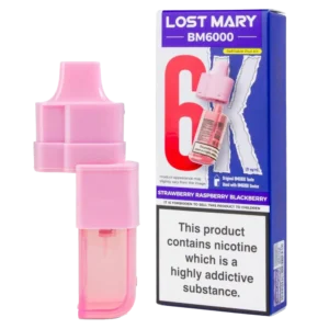 Lost Mary BM6000 Pods - Strawberry Raspberry Blackberry