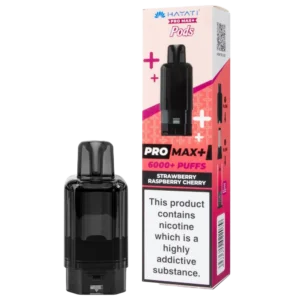 Strawberry Raspberry Cherry Hayati Pro Max Plus Refill Pack