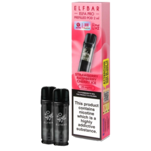 Strawberry Raspberry Cherry Ice Elf Bar Elfa Pro Prefilled Pod