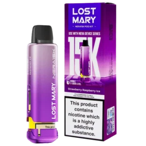 Lost Mary Nera Pods - Strawberry Raspberry Ice