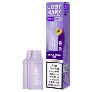 Triple Berry Ice Lost Mary BM600 Pods