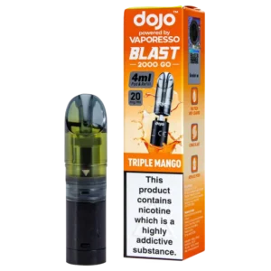Triple Mango Dojo Blast 2000 Go Refill Pack