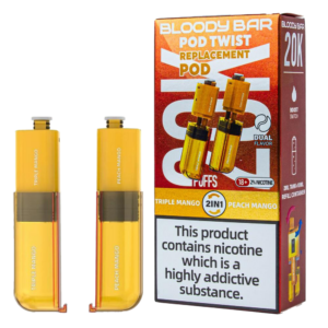 Triple Mango & Peach Mango Bloody Bar Pod Twist 20K Refill Pack