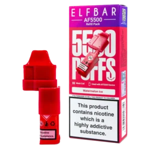 Watermelon Ice Elf Bar AF5500 Refill Pack