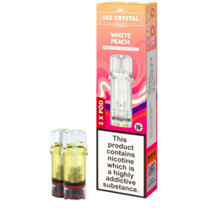 White Peach - SKE Crystal Plus Prefilled Pods