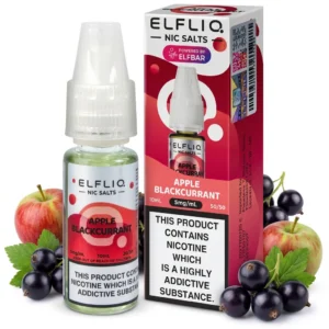 Apple, Blackcurrant Salt Nicotine E-Liquid by Elf Bar