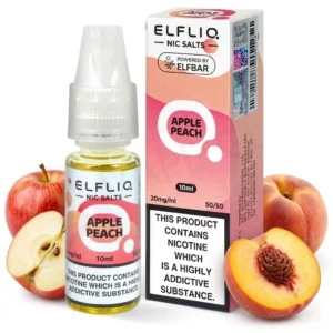 Apple, Peach Salt Nicotine E-Liquid by Elf Bar