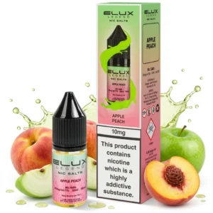 Apple, Peach Salt Nicotine E-Liquid by Elux