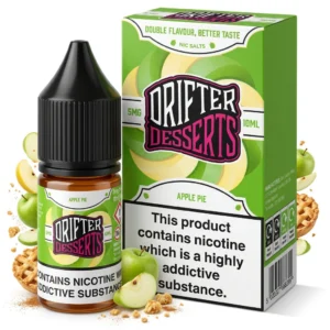 Apple Pie, Pastry Salt Nicotine E-Liquid by Drip Hacks