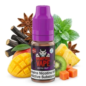 Aniseed / Liquorice, Menthol, Tropical Fruit Freebase Nicotine E-Liquid by Vampire Vape