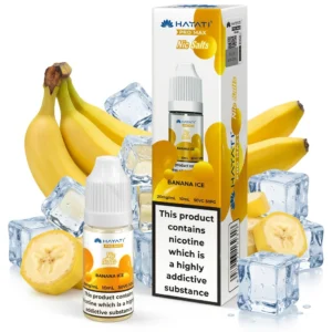 Banana, Ice / Slush Salt Nicotine E-Liquid by Hayati