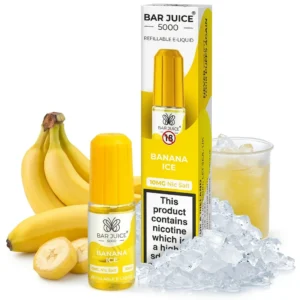 Banana, Ice / Slush Salt Nicotine E-Liquid by Bar Juice