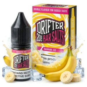 Banana Ice Salt Nicotine E-Liquid by Drip Hacks