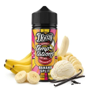 Banana Split Shortfill E-Liquid by Doozy 100ml