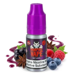 Aniseed / Liquorice, Mixed Berries freebase nicotine E-Liquid by Vampire Vape
