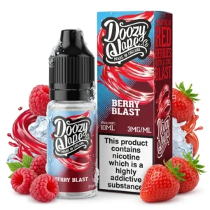Raspberry Strawberry Ice Slush Freebase Nicotine E-Liquid by Doozy