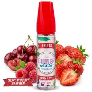 Berry Blast Shortfill E-Liquid by Dinner Lady Fruits 50ml
