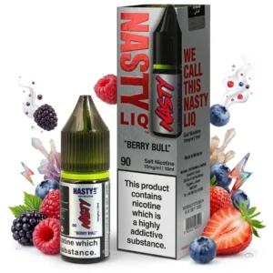 Energy Drink, Mixed Berries Salt Nicotine E-Liquid by Nasty