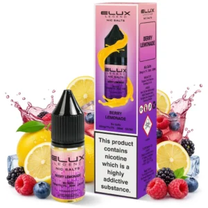 Lemonade, Mixed Berries Salt Nicotine E-Liquid by Elux