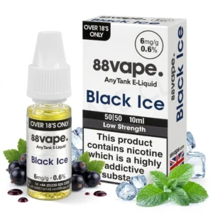 Black Ice E-Liquid by 88Vape Any Tank