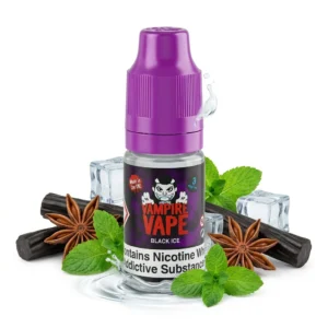 Aniseed Liquorice, Mint freebase nicotine E-Liquid by Vampire Vape