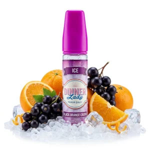 Black Orange Crush Shortfill E-Liquid by Dinner Lady Summer Holidays 50ml