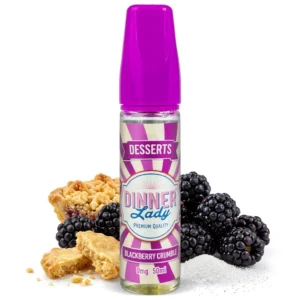 Blackberry Crumble Shortfill E-Liquid by Dinner Lady 50ml
