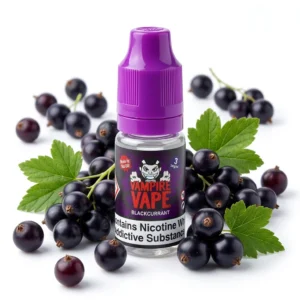 Blackcurrant freebase nicotine E-Liquid by Vampire Vape