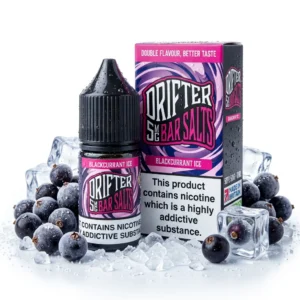 Blackcurrant Ice Salt Nicotine E-Liquid by Drip Hacks
