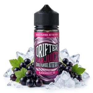 Blackcurrant Ice Shortfill E-Liquid by Drifter Bar Juice 100ml