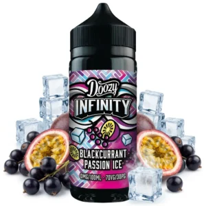 Blackcurrant Passion Ice Shortfill E-Liquid by Doozy Infinity 100ml