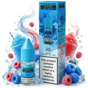 Blue Raspberry, Ice / Slush, Raspberry Salt Nicotine E-Liquid by Elux