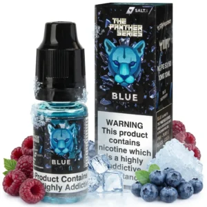 Blue Raspberry, Ice / Slush, Raspberry Salt Nicotine E-Liquid