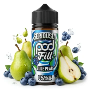 Blue Pear Shortfill E-Liquid by Seriously Pod Fill 100ml