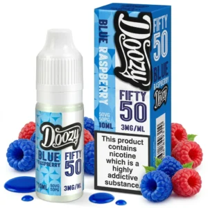 Blue Raspberry, Raspberry Freebase Nicotine E-Liquid by Doozy