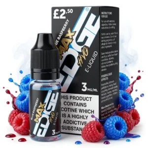 Blue Raspberry E-Liquid by Edge Max HVG