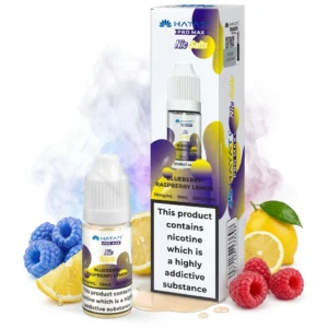 Blue Raspberry, Lemon, Raspberry Salt Nicotine E-Liquid by Hayati