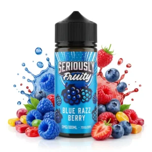 Blue Razz Berry Shortfill E-Liquid by Seriously Fruity 100ml
